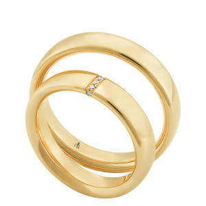 280253 Christian Bauer 18 Karat Yellow Gold Wedding Ring / Band