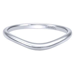 Gabriel 14 Karat Contemporary Wedding Band WB911929R0W4JJJ