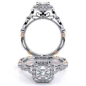 Verragio Parisian-136P Platinum Engagement Ring