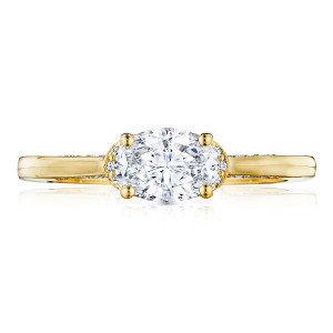 Tacori 2654OV7X5Y 18 Karat Simply Tacori Engagement Ring
