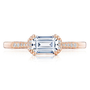 Tacori 2655EC65X45PK 18 Karat Simply Tacori Engagement Ring