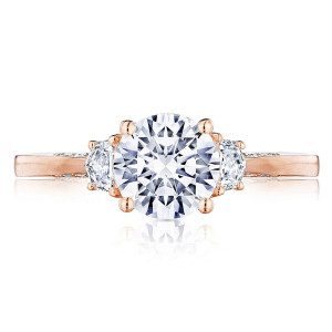 Tacori 2658RD7PK 18 Karat Simply Tacori Engagement Ring