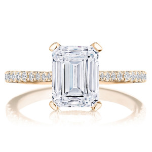 Tacori 2671EC85X65PK 18 Karat Simply Tacori Engagement Ring