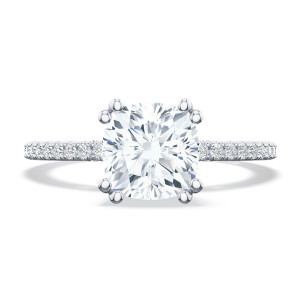 Tacori 268315cu Platinum Simply Tacori Engagement Ring