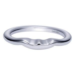Gabriel 14 Karat Contemporary Wedding Band WB5993W4JJJ