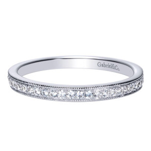 Gabriel 14 Karat Victorian Wedding Band WB8932W44JJ
