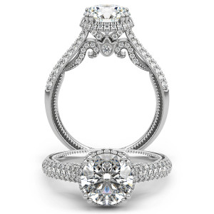 Verragio Insignia-7105R Platinum Engagement Ring