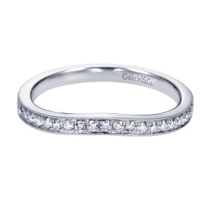 Gabriel 14 Karat Victorian Wedding Band WB6946W44JJ
