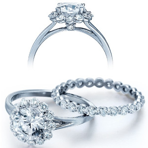 Verragio 18 Karat Couture Engagement Ring Couture-0356