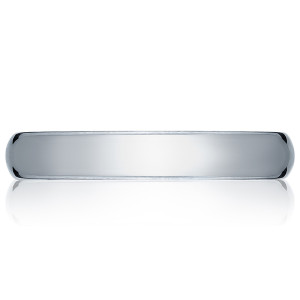 112-4 Platinum Tacori Sculpted Crescent Wedding Ring