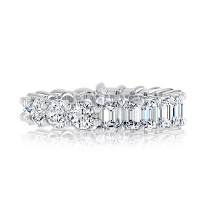 A.JAFFE 14 Karat Classic Diamond Wedding Ring WRC1371E