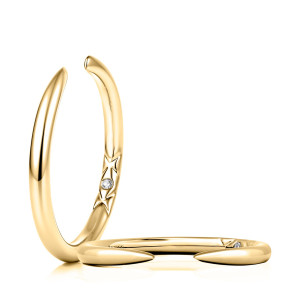 A.JAFFE 14 Karat Classic Wedding Ring WRC4332L