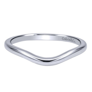 Gabriel 14 Karat Contemporary Wedding Band WB911928R0W4JJJ