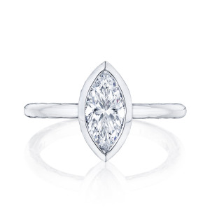 300-2MQ11X55 Platinum Tacori Starlit Engagement Ring
