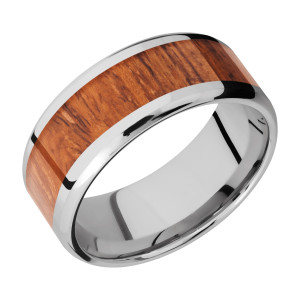 Lashbrook CC9B16(NS)/HARDWOOD Cobalt Chrome Wedding Ring or Band