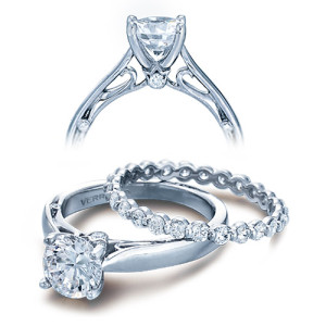 Verragio Platinum Couture Engagement Ring Couture-0409 R