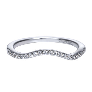 Gabriel Platinum Contemporary Wedding Band WB5331PT3JJ