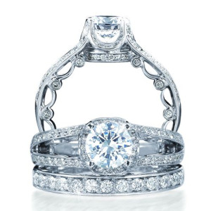 Verragio 18 Karat Paradiso Engagement Ring Paradiso-3065 R