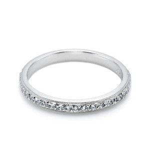 Tacori Platinum Simply Tacori Wedding Band 2521 ET