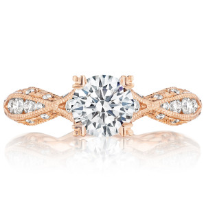 Tacori 2578RD6512PK 18 Karat Pretty In Pink Engagement Ring