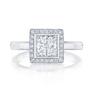 Tacori 303-25PR6 18 Karat Starlit Engagement Ring