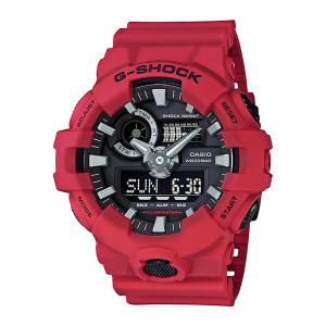 Casio G-Shock GA700-1B Analog-Digital Watch, Resin Case | TQ Diamonds