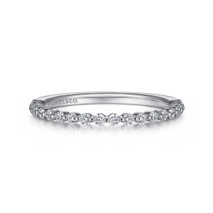 Gabriel Devinne Platinum Single Prong Diamond Anniversary Band AN15745PT4JJ