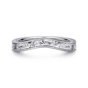 Gabriel Azalea 14 Karat White Gold Anniversary Band AN17144W4JJJ