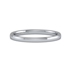 Gabriel 14 Karat White Gold Matching Wedding Band WB14982M4W4JJJ