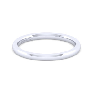Gabriel 14 Karat White Gold Matching Wedding Band WB14982R5W4JJJ