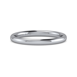 Gabriel 14 Karat White Gold Matching Wedding Band WB15619C4W4JJJ