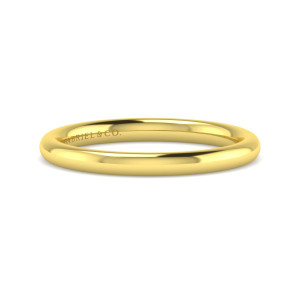 Gabriel 14 Karat Yellow Gold Matching Wedding Band WB15619R6Y4JJJ