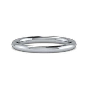 Gabriel 14 Karat White Gold Matching Wedding Band WB15619R8W4JJJ