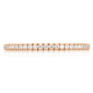 Tacori HT254515B12PK 18 Karat Pretty in Pink Diamond Wedding Band