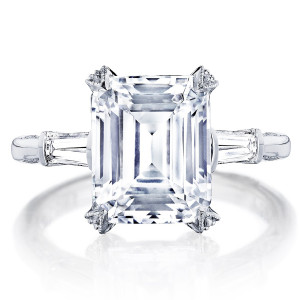 Tacori HT2657EC105X85 18 Karat RoyalT Engagement Ring