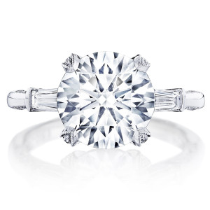 Tacori HT2657RD10 18 Karat RoyalT Engagement Ring