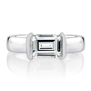 A.JAFFE 18 Karat Signature Engagement Ring MESEC2342