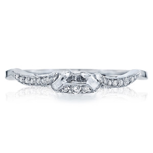 2573MDB Platinum Tacori Ribbon Diamond Wedding Ring