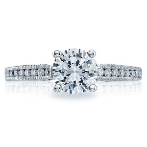 Tacori 18 Karat Simply Tacori Engagement Ring 3003