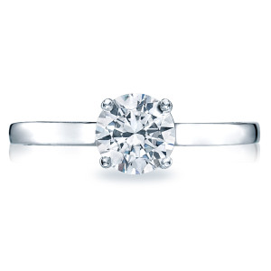 Tacori 48RD65 18 Karat Sculpted Crescent Engagement Ring