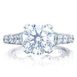 Tacori HT2623RD9 18 Karat RoyalT Engagement Ring