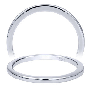 Taryn 14 Karat White Gold Curved Wedding Band TW11871S2W4JJJ