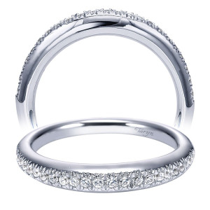 Taryn 14 Karat White Gold Matching Straight Wedding Band TW4229W44JJ