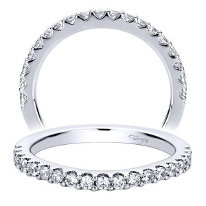 Taryn 14 Karat White Gold Straight Matching Wedding Band TW9430W44JJ