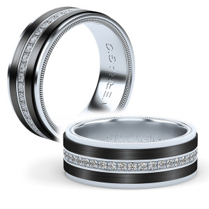 Verragio Platinum Wedding Band VWFXD-8504