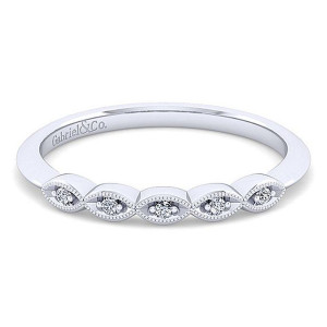 Gabriel 14 Karat Matching Straight Wedding Band WB11747R8W44JJ