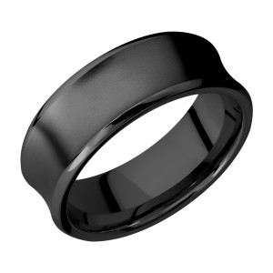 Lashbrook Z8CB Zirconium Wedding Ring or Band