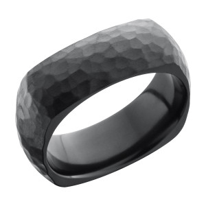 Lashbrook Z8DSQ Zirconium Wedding Ring or Band