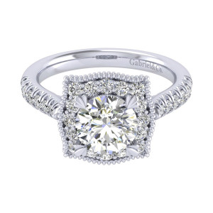 Gabriel 14 Karat Perfect Match Engagement Ring ER039C6AAW44JJ