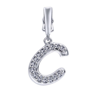 Gabriel Fashion 14 Karat Initial Initial Pendant PTC-W45JJ